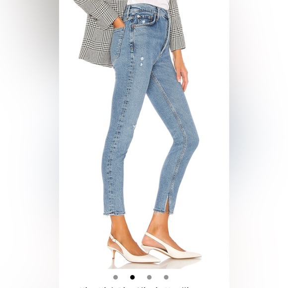 Agolde Nico high rise slim in headlines - Picture 7 of 9